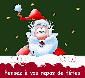 Accédez aux recettes de fêtes